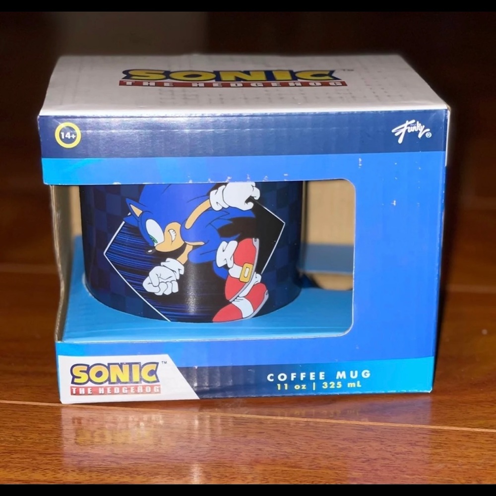 Sonic Glass Coffee Mug